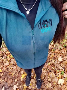 Dámská vesta petrolejová M - slabší