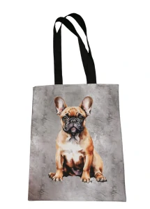 Nákupní taška francouzský buldoček