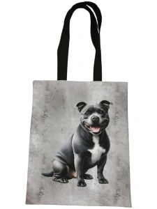 Nákupní taška AMSTAF ŠEDÝ