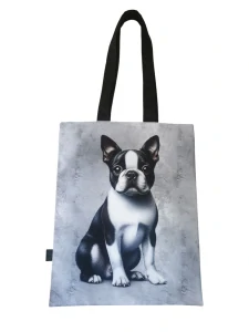 Nákupní taška Bostonský teriér 