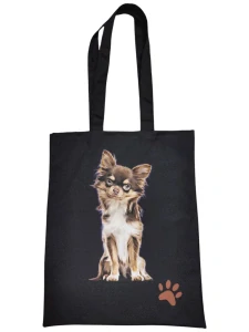 Nákupní taška Čivava hnědá