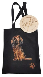 Nákupní taška Jezevčík dlouhosrstý