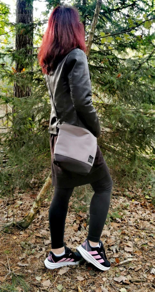 Kabelka Iveta šedá