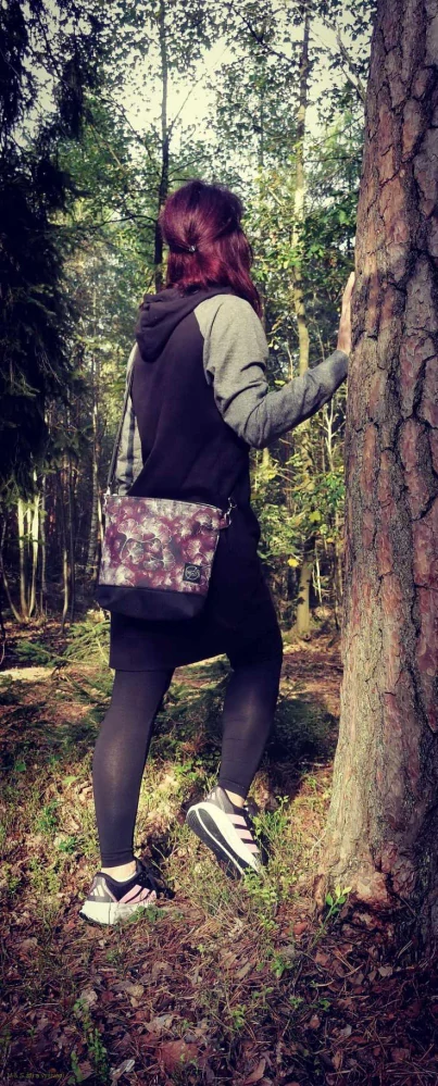 Kabelka Iveta tmavá