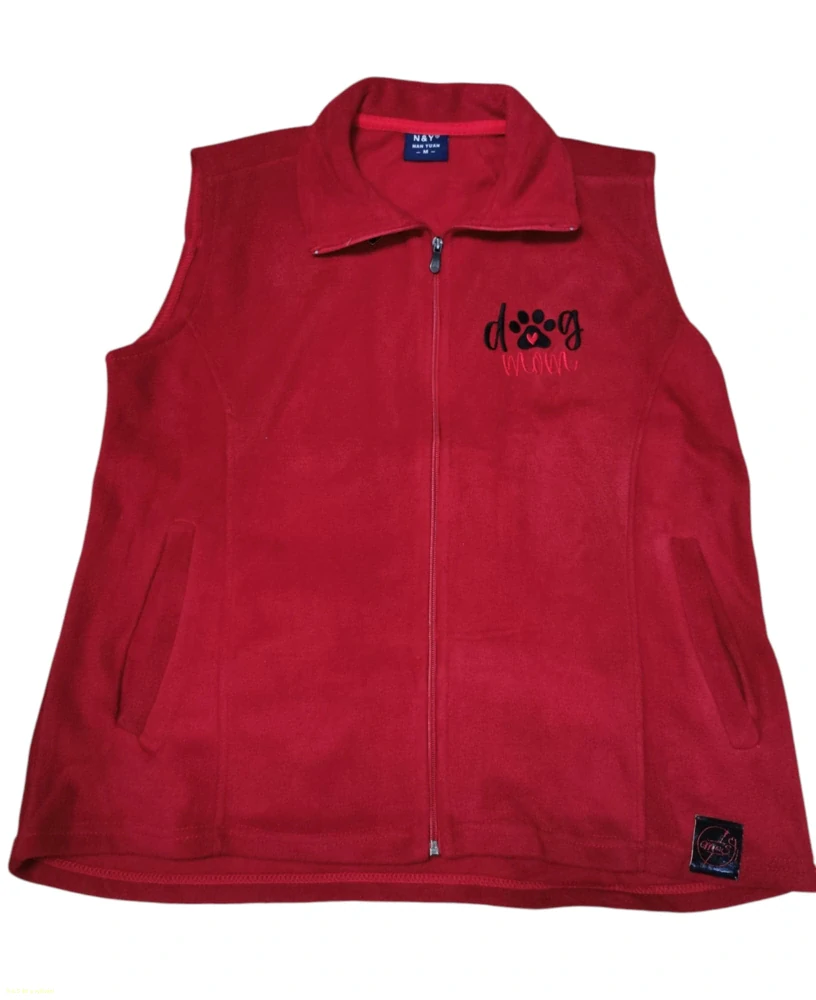 Vesta dámská tm.červená M