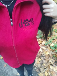 Vesta dámská tm.červená M